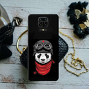 Rider Panda Printed Slim Cases and Cover for Redmi Note 9 Pro Max