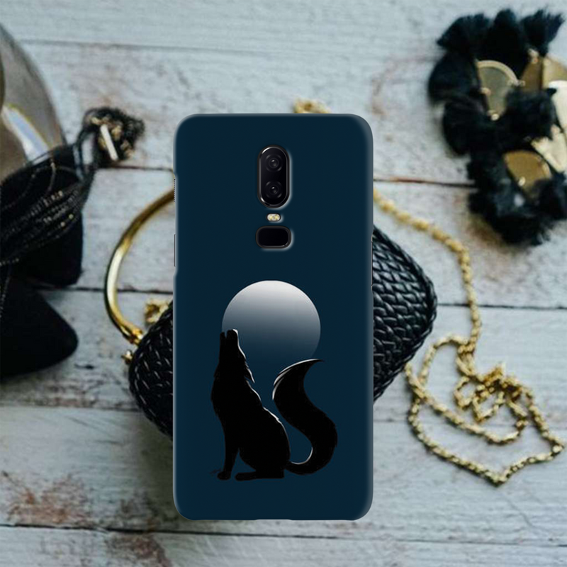 Wolf howling Printed Slim Cases and Cover for OnePlus 6