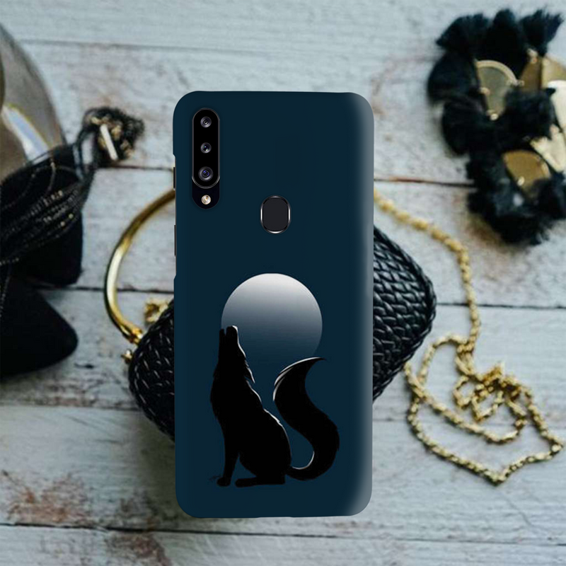 Wolf howling Printed Slim Cases and Cover for Galaxy A20S