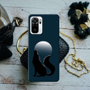 Wolf howling Printed Slim Cases and Cover for Redmi Note 10