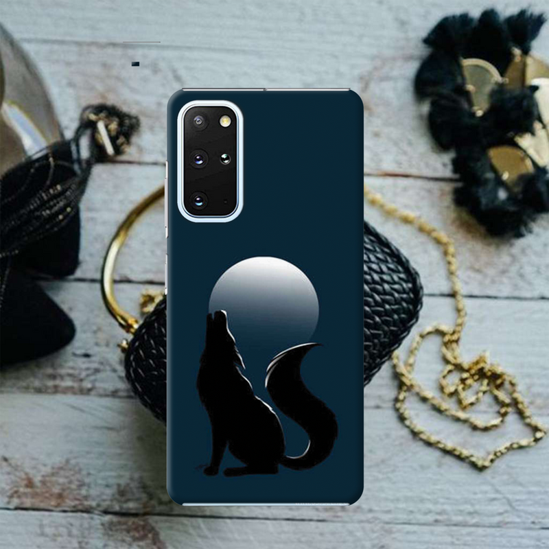 Wolf howling Printed Slim Cases and Cover for Galaxy S20
