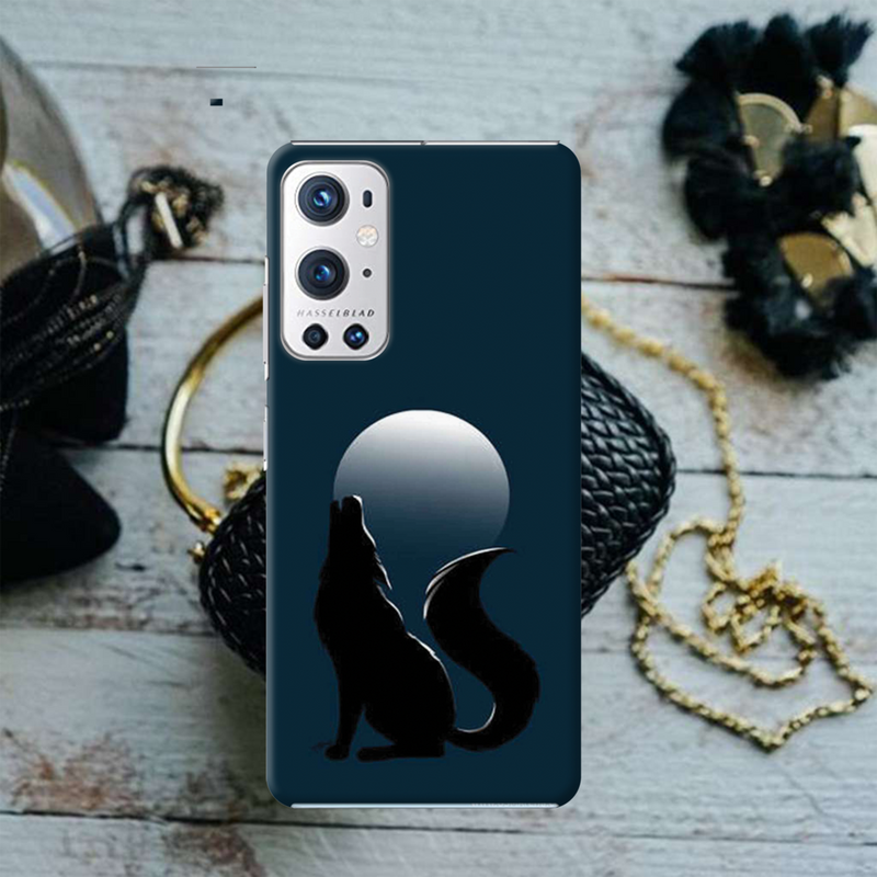 Wolf howling Printed Slim Cases and Cover for OnePlus 9R