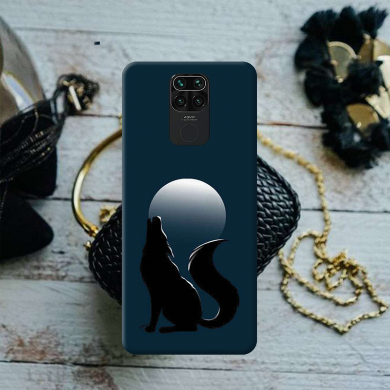Wolf howling Printed Slim Cases and Cover for Redmi Note 9