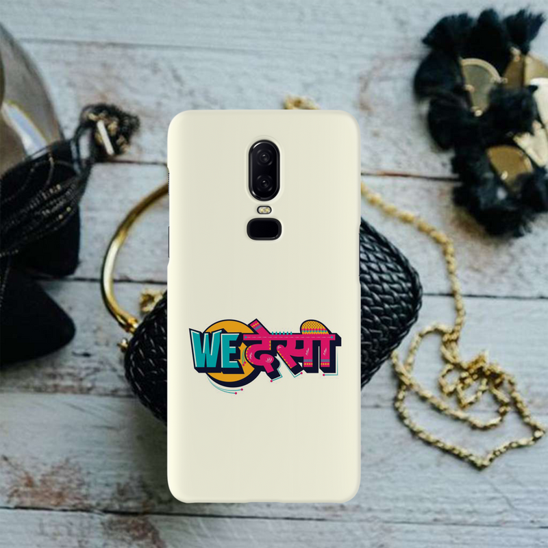 We desi Printed Slim Cases and Cover for OnePlus 6