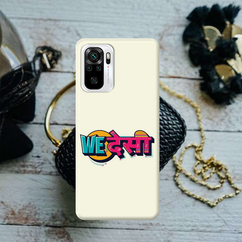 We desi Printed Slim Cases and Cover for Redmi Note 10