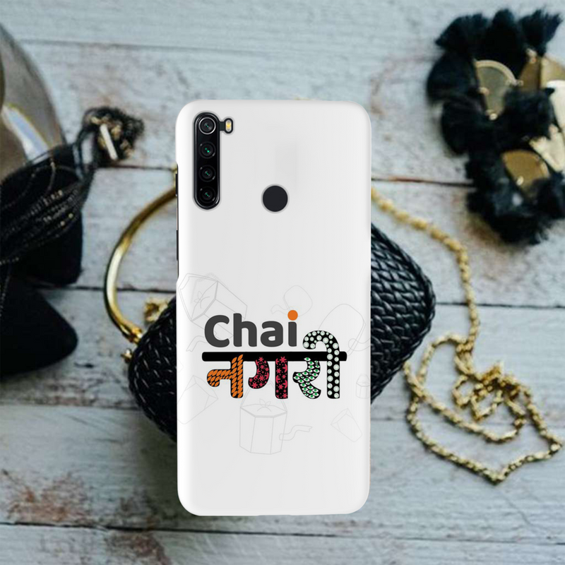 Chai Nagri Printed Slim Cases and Cover for Redmi Note 8