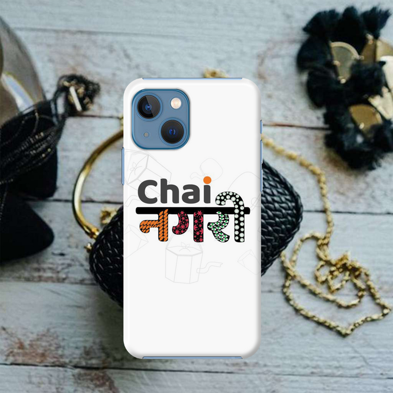 Chai Nagri Printed Slim Cases and Cover for iPhone 13