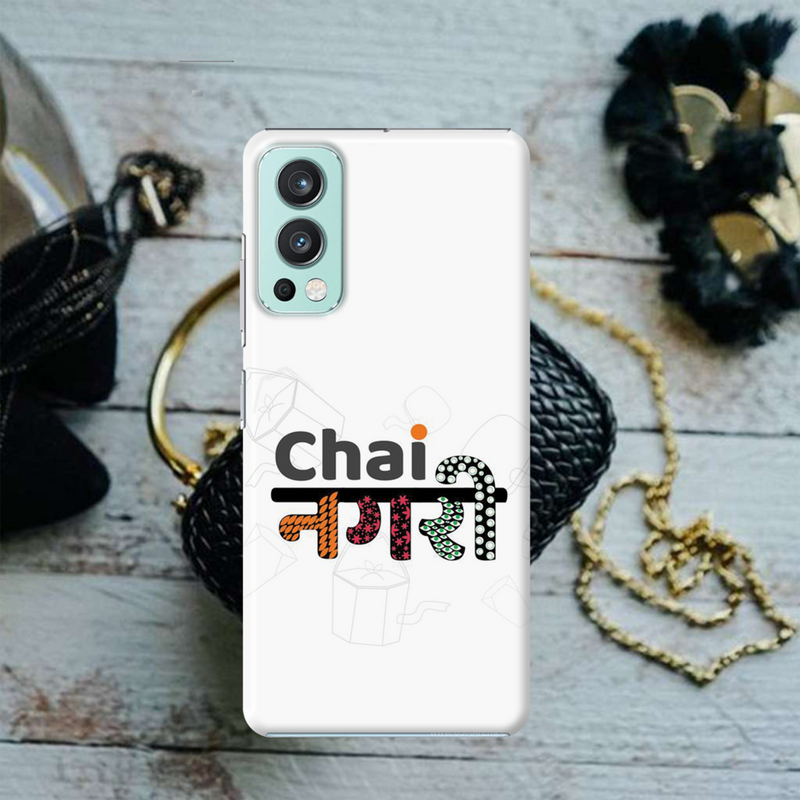 Chai Nagri Printed Slim Cases and Cover for OnePlus Nord 2