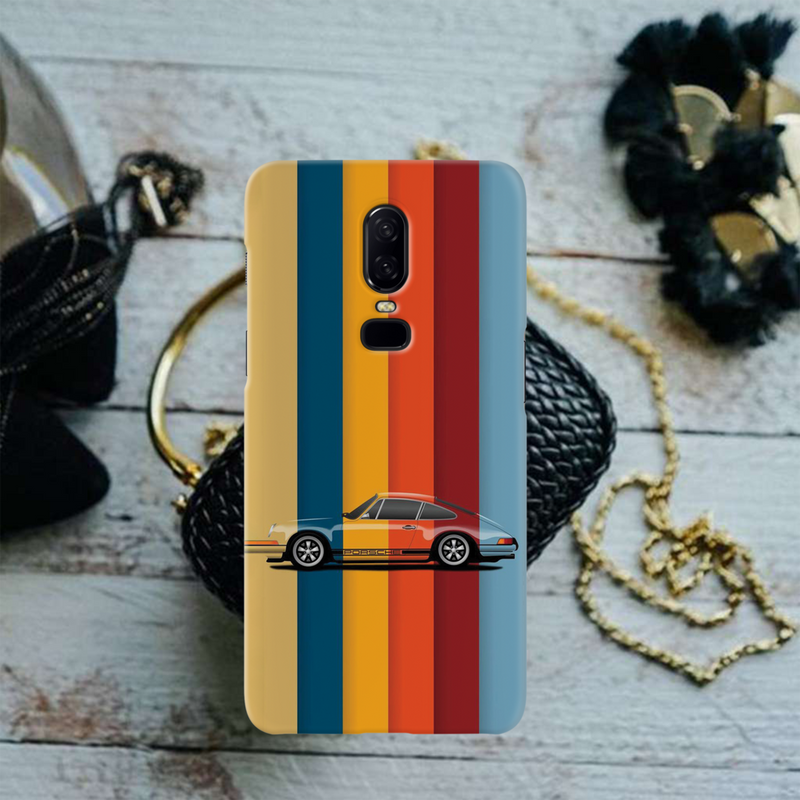 Vintage car Printed Slim Cases and Cover for OnePlus 6