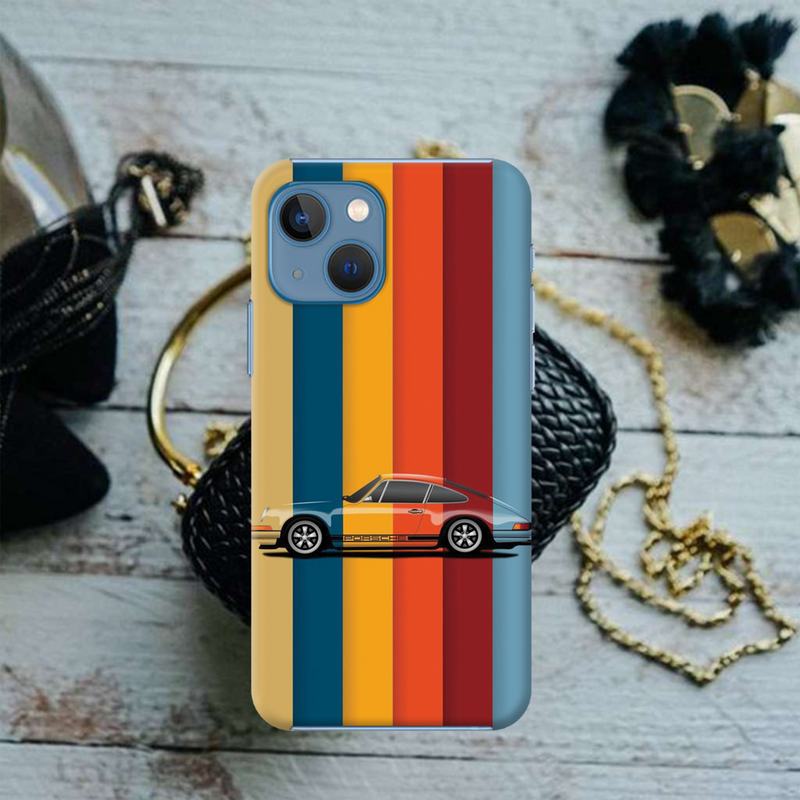 Vintage car Printed Slim Cases and Cover for iPhone 13