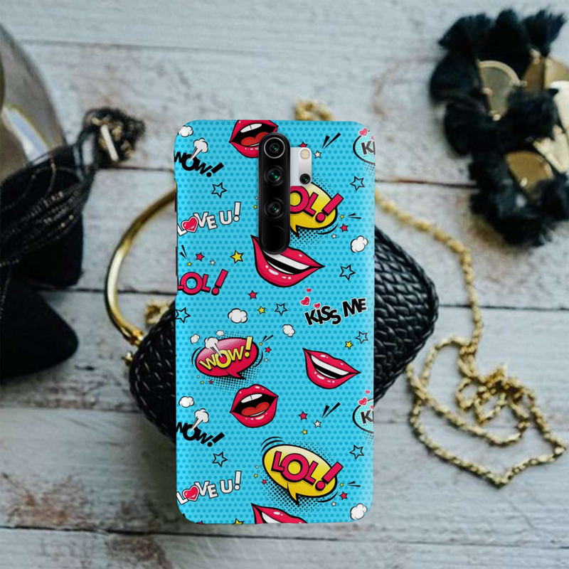 Kiss me Printed Slim Cases and Cover for Redmi Note 8 Pro