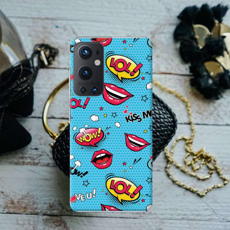 Kiss me Printed Slim Cases and Cover for OnePlus 9 Pro