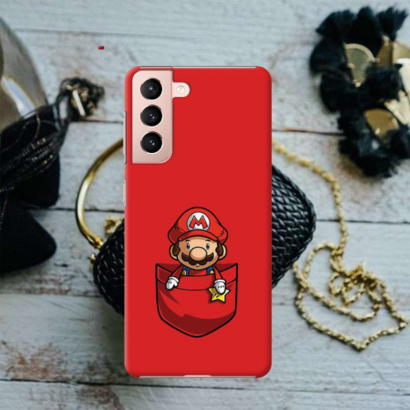 Mario Printed Slim Cases and Cover for Galaxy S21 Plus