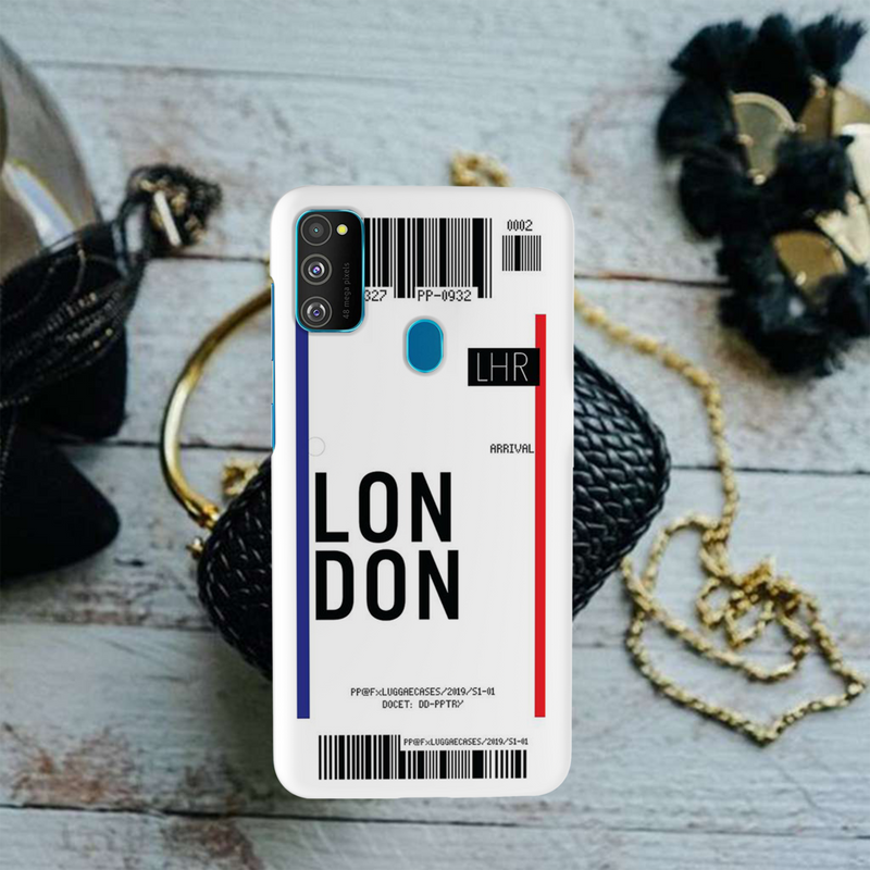 London Ticket Printed Slim Cases and Cover for Galaxy M30S