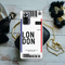 London Ticket Printed Slim Cases and Cover for Redmi Note 10 Pro