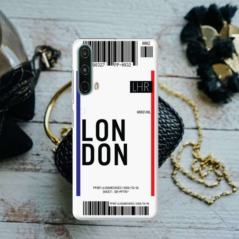 London Ticket Printed Slim Cases and Cover for OnePlus Nord CE 5G
