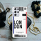 London Ticket Printed Slim Cases and Cover for Galaxy S21 Ultra