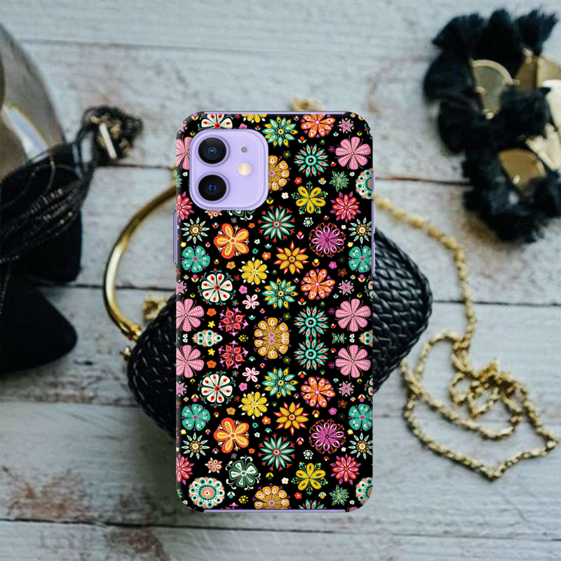 Night Florals Printed Slim Cases and Cover for iPhone 12