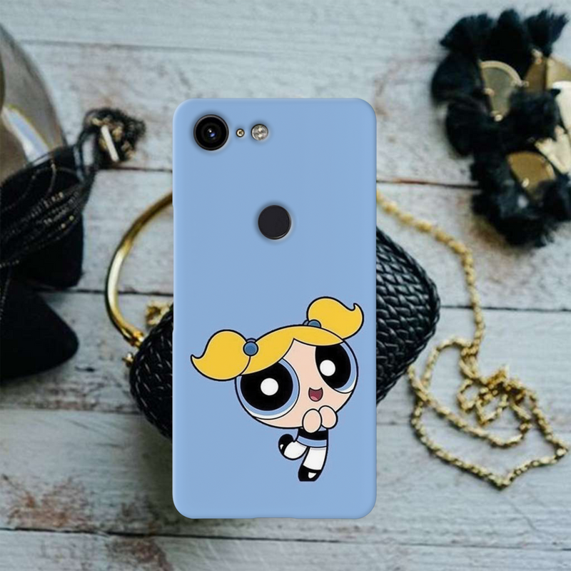 Powerpuff girl Printed Slim Cases and Cover for Pixel 3