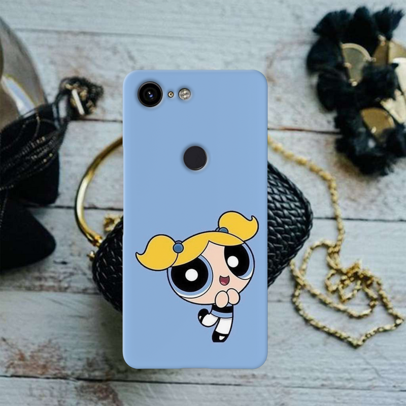 Powerpuff girl Printed Slim Cases and Cover for Pixel 3 XL