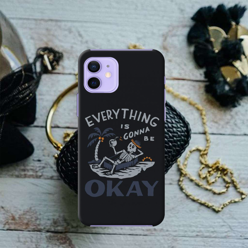Everyting is okay Printed Slim Cases and Cover for iPhone 12 Mini