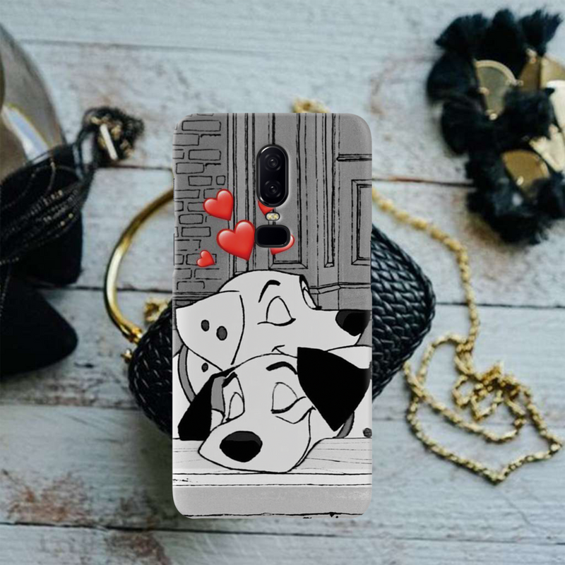 Dogs Love Printed Slim Cases and Cover for OnePlus 6