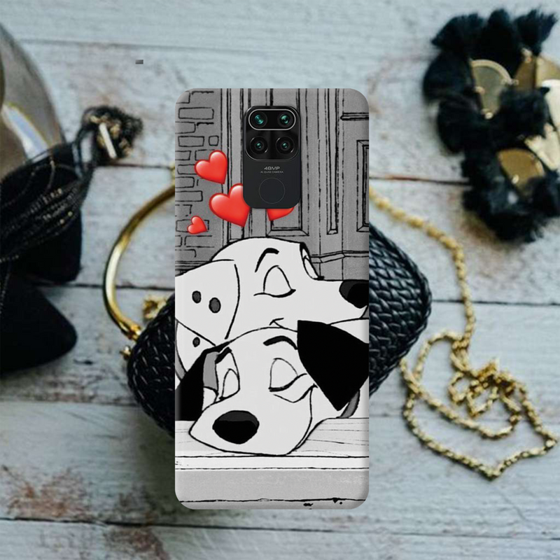 Dogs Love Printed Slim Cases and Cover for Redmi Note 9