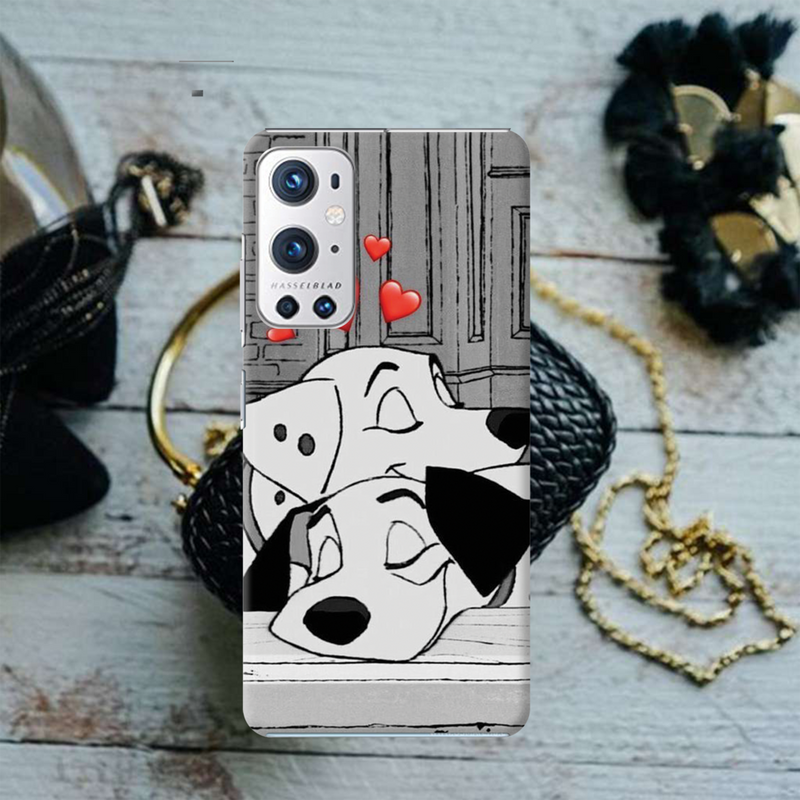 Dogs Love Printed Slim Cases and Cover for OnePlus 9R