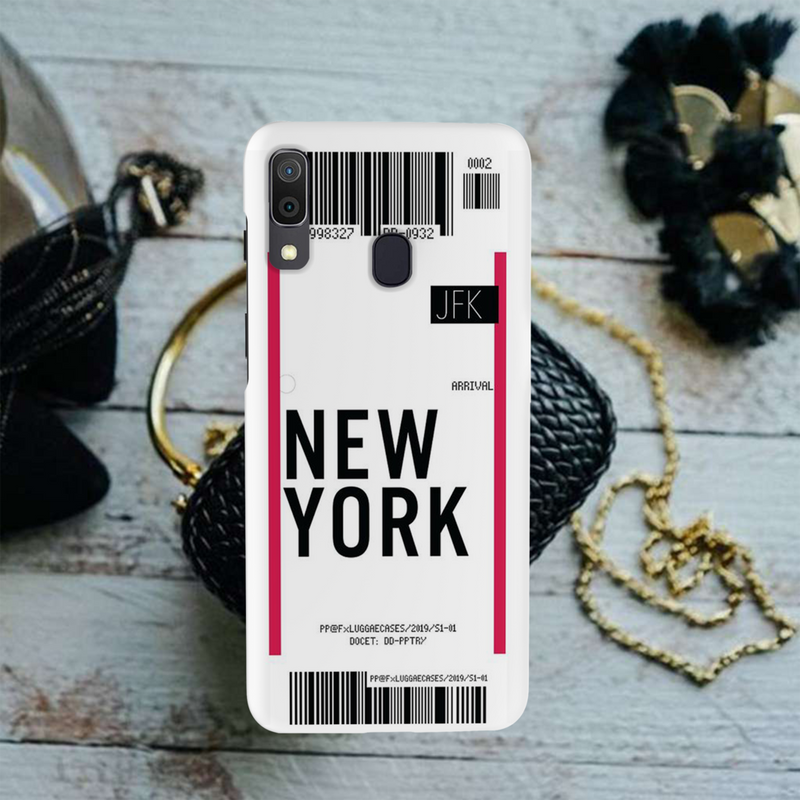 New York ticket Printed Slim Cases and Cover for Galaxy A30