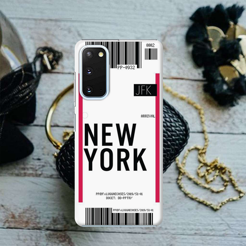 New York ticket Printed Slim Cases and Cover for Galaxy S20 Plus