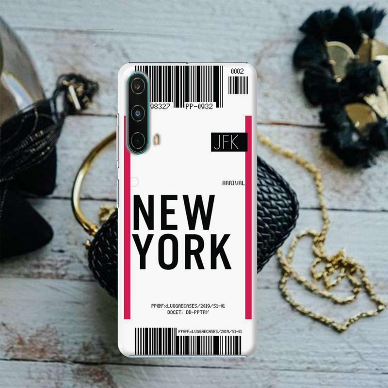 New York ticket Printed Slim Cases and Cover for OnePlus Nord CE 5G