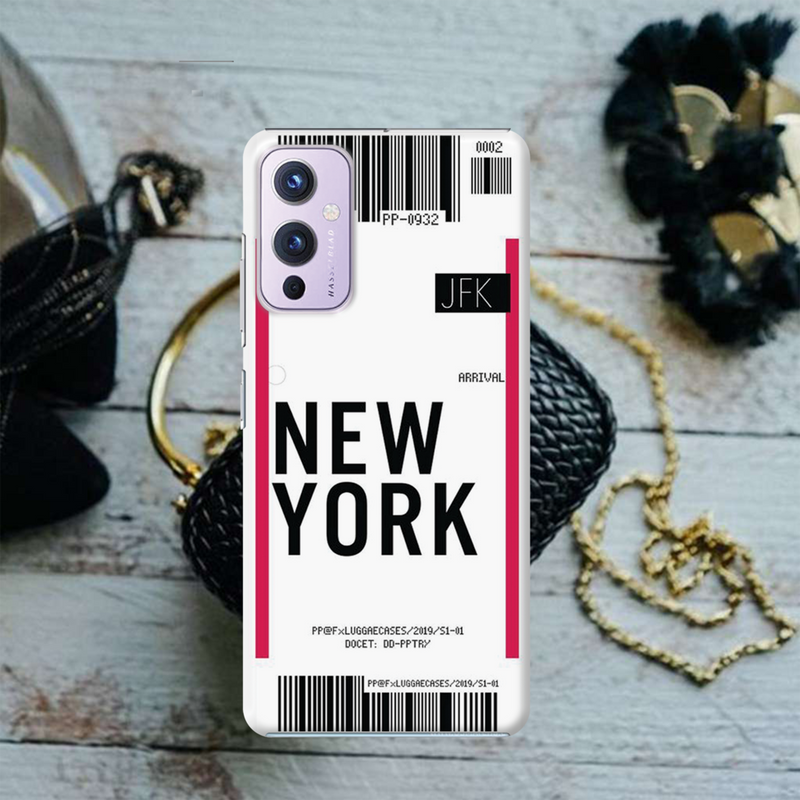 New York ticket Printed Slim Cases and Cover for OnePlus 9