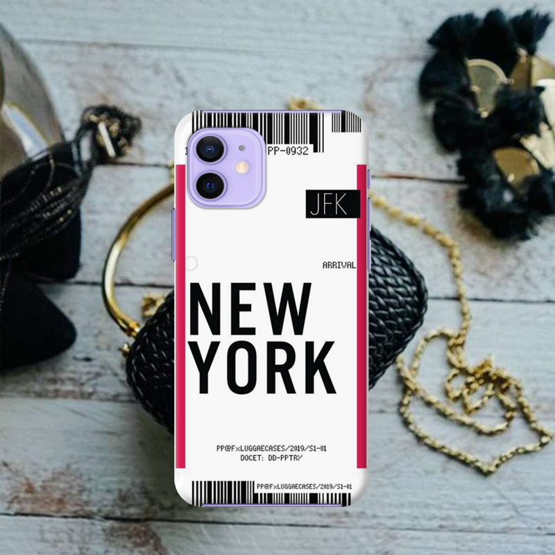 New York ticket Printed Slim Cases and Cover for iPhone 12 Mini