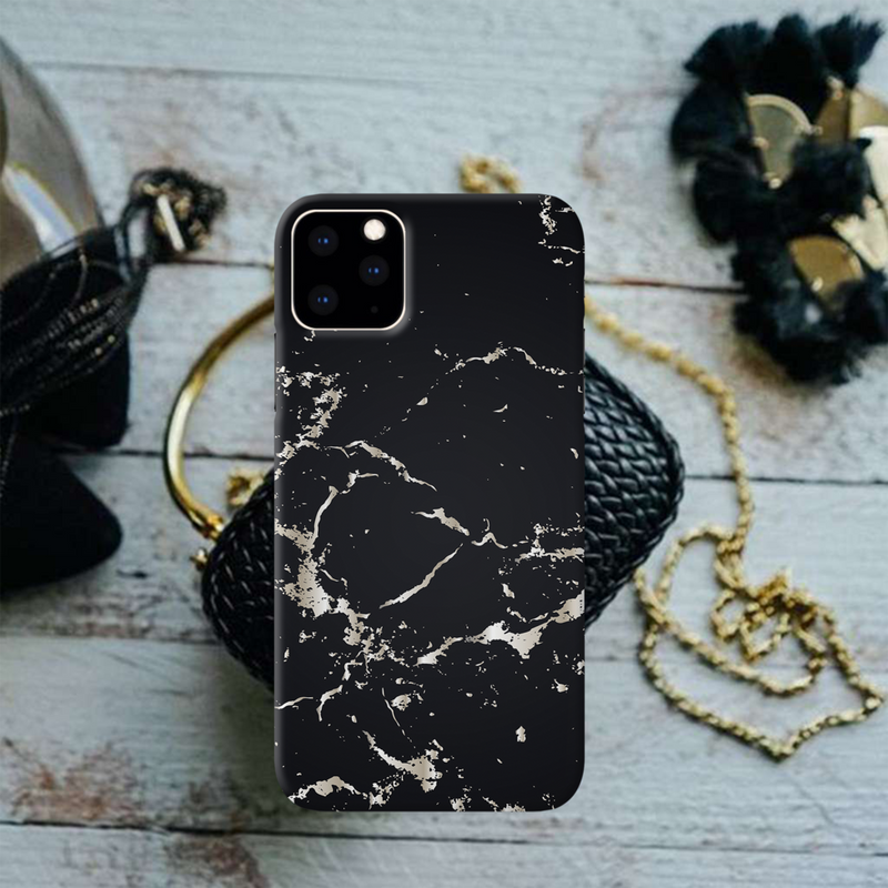 Dark Marble Printed Slim Cases and Cover for iPhone 11 Pro