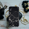 Dark Marble Printed Slim Cases and Cover for iPhone XR