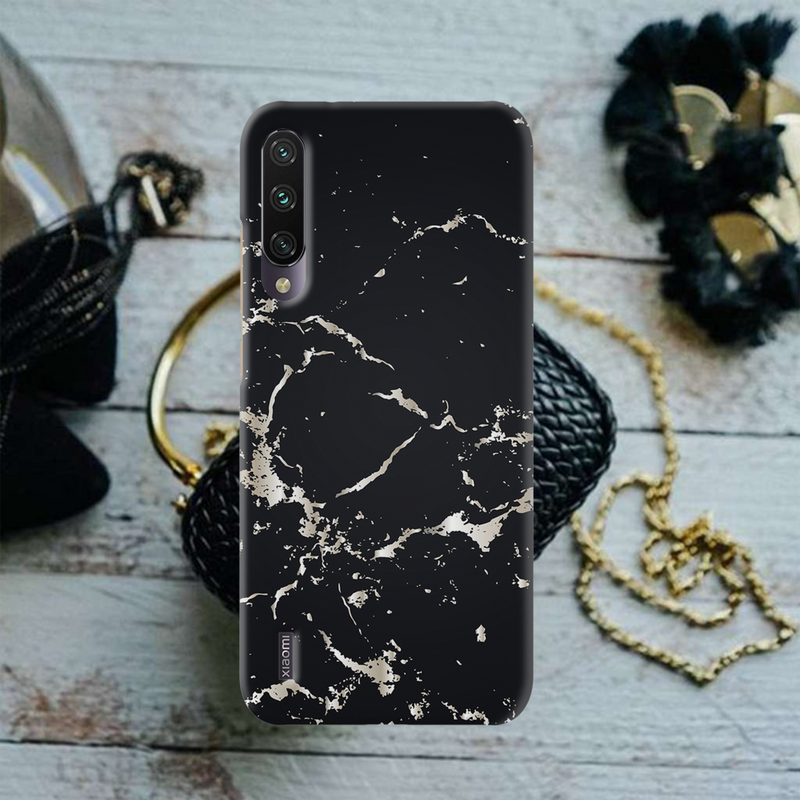 Dark Marble Printed Slim Cases and Cover for Redmi A3