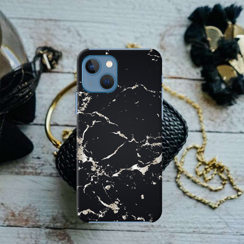 Dark Marble Printed Slim Cases and Cover for iPhone 13
