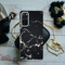 Dark Marble Printed Slim Cases and Cover for Galaxy S20