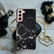 Dark Marble Printed Slim Cases and Cover for Galaxy S21 Plus