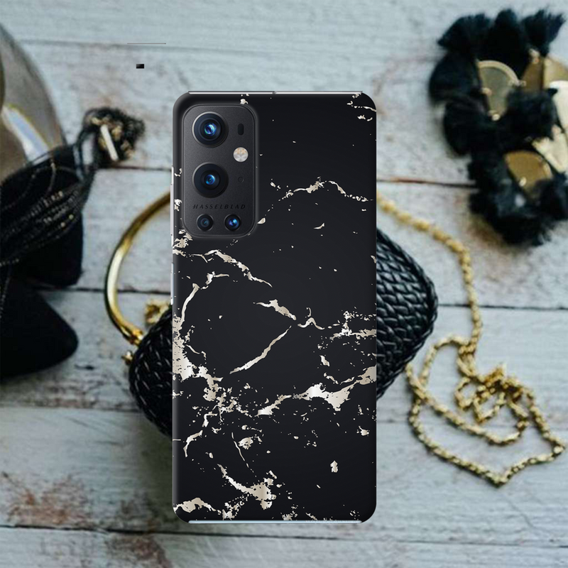 Dark Marble Printed Slim Cases and Cover for OnePlus 9 Pro