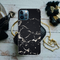 Dark Marble Printed Slim Cases and Cover for iPhone 12 Pro Max
