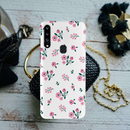Pink florals Printed Slim Cases and Cover for Galaxy A20S