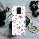 Pink florals Printed Slim Cases and Cover for Redmi Note 9 Pro Max