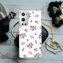 Pink florals Printed Slim Cases and Cover for OnePlus 9R