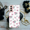 Pink florals Printed Slim Cases and Cover for Galaxy S21