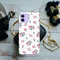 Pink florals Printed Slim Cases and Cover for iPhone 12 Mini