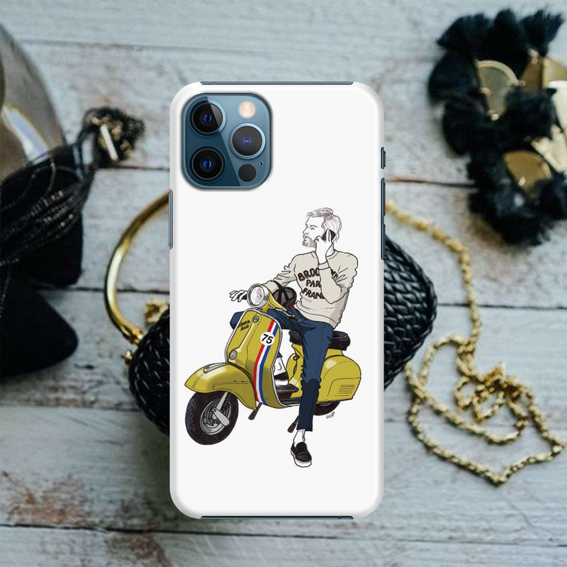 Scooter 75 Printed Slim Cases and Cover for iPhone 12 Pro