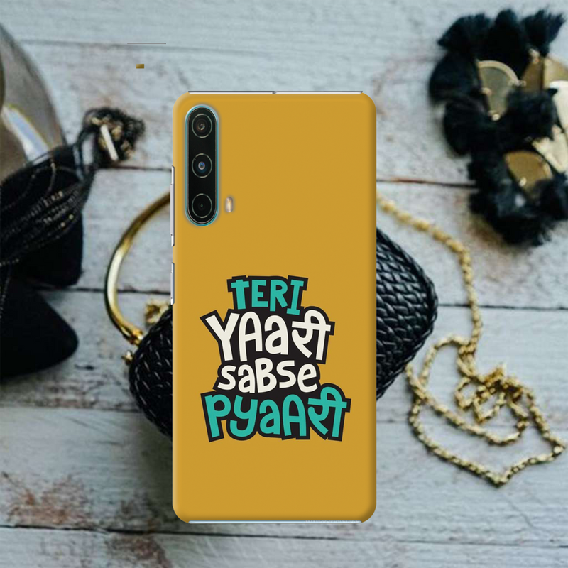 Teri Yari sabse pyari Printed Slim Cases and Cover for OnePlus Nord CE 5G