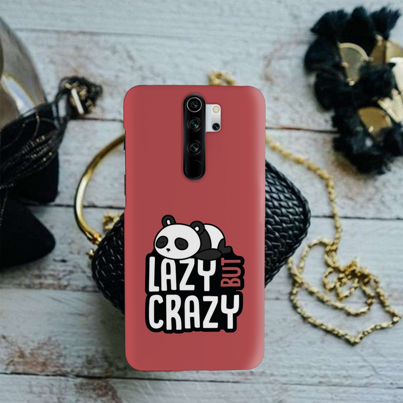 Lazy but crazy Printed Slim Cases and Cover for Redmi Note 8 Pro