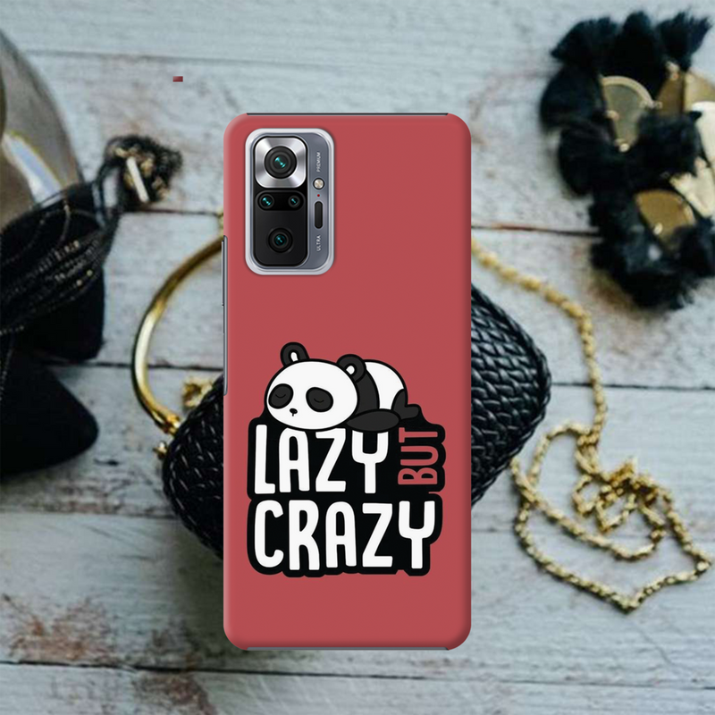 Lazy but crazy Printed Slim Cases and Cover for Redmi Note 10 Pro